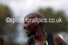 Mo Farah after winning the mens 2 Miles with a British record at the Sainsbury's Birmingham Grand Prix. Photos: David T. Hewitson/Sports for All Pics
